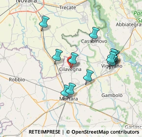 Mappa Vicolo Parrocchiale, 27024 Cilavegna PV, Italia (7.05385)