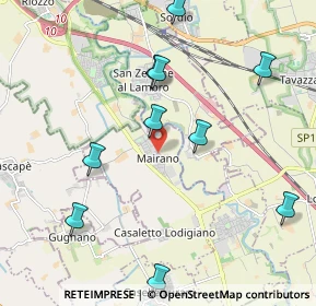 Mappa Via San Rocco, 26852 Casaletto Lodigiano LO, Italia (2.46727)