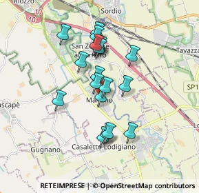 Mappa Via San Rocco, 26852 Casaletto Lodigiano LO, Italia (1.449)