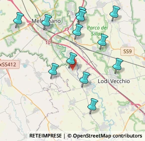 Mappa Via San Rocco, 26852 Casaletto Lodigiano LO, Italia (4.255)