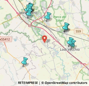 Mappa Via San Rocco, 26852 Casaletto Lodigiano LO, Italia (5.08583)