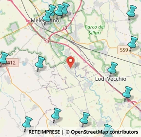 Mappa Via San Rocco, 26852 Casaletto Lodigiano LO, Italia (6.83875)