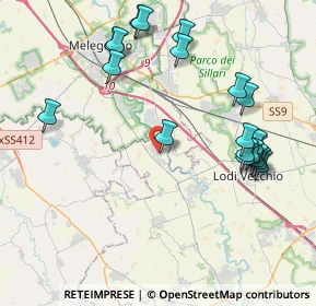 Mappa Via San Rocco, 26852 Casaletto Lodigiano LO, Italia (4.4965)