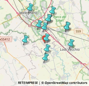 Mappa Via S. Rocco, 26852 Casaletto Lodigiano LO, Italia (3.37769)