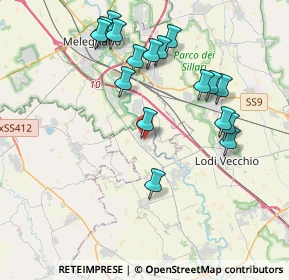 Mappa Via San Rocco, 26852 Casaletto Lodigiano LO, Italia (4.00353)