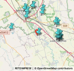 Mappa Via San Rocco, 26852 Casaletto Lodigiano LO, Italia (4.536)