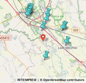 Mappa Via San Rocco, 26852 Casaletto Lodigiano LO, Italia (4.51462)