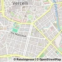 Mapa Vercelli