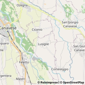 Mappa Lusigliè
