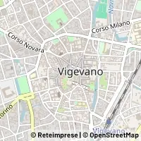 Hartă Vigevano