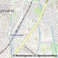 Karte Vigevano