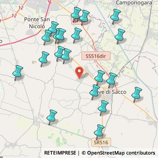 Mappa Via dell'Industria, 35028 Brugine PD, Italia (4.849)