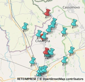 Mappa Via G. Mazzini, 27024 Cilavegna PV, Italia (4.093)