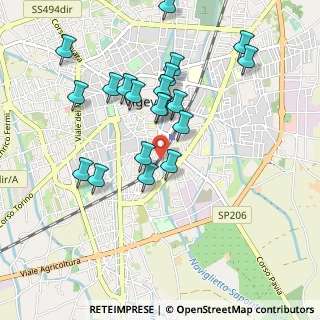 Mappa Via Caramuel, 27029 Vigevano PV, Italia (0.9375)