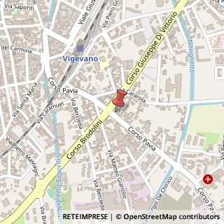 Mappa Corso Pavia, 40, 27029 Vigevano, Pavia (Lombardia)