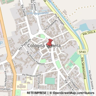 Mappa Piazza Mazzini Giuseppe, 35, 37044 Cologna Veneta, Verona (Veneto)