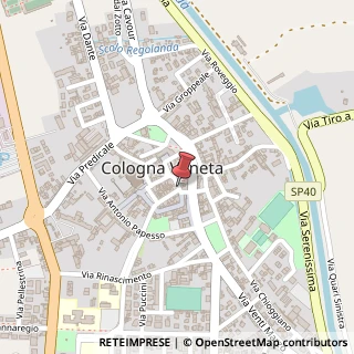 Mappa Piazza giuseppe mazzini 24, 37044 Cologna Veneta, Verona (Veneto)