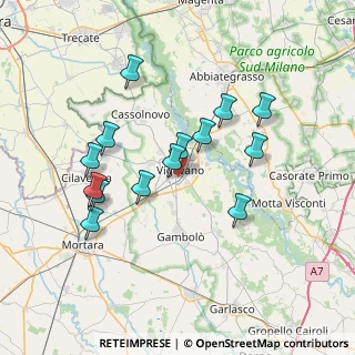 Mappa Via Gaetano Donizetti, 27029 Vigevano PV, Italia (6.74214)