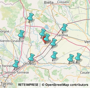 Mappa Piazza Martiri della Libertà, 13043 Cigliano VC, Italia (15.00909)