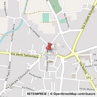 Mappa Strada Regionale 11, Km 38665, 13043 Cigliano, Vercelli (Piemonte)