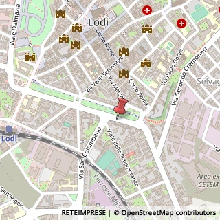 Mappa Viale G. Agnelli, 21, 26900 Lodi, Lodi (Lombardia)