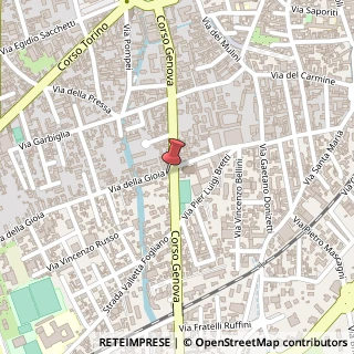 Mappa Corso Genova, 29, 27029 Vigevano, Pavia (Lombardia)