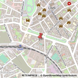 Mappa Via Nino dall'Oro, 11, 26900 Lodi, Lodi (Lombardia)