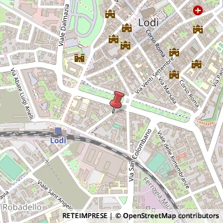Mappa Via Nino dall'Oro, 5, 26900 Lodi, Lodi (Lombardia)