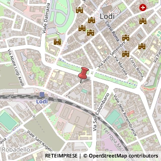 Mappa Via Nino dall'Oro, 13, 26900 Lodi, Lodi (Lombardia)