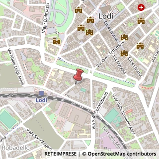 Mappa Via Nino dall'Oro, 23, 26900 Lodi, Lodi (Lombardia)