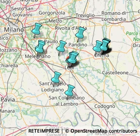 Mappa Piazzale Pietro Zaninelli, 26900 Lodi LO, Italia (11.6825)