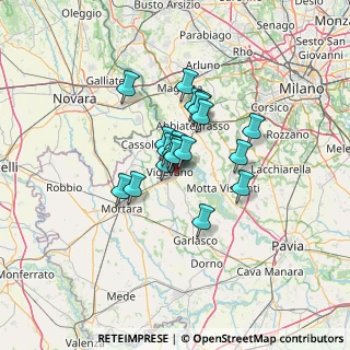 Mappa Via Cellini Benvenuto, 27029 Vigevano PV, Italia (8.329)