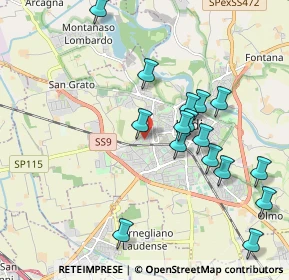 Mappa Via Don Luigi Maggi, 26900 Lodi LO, Italia (2.03)