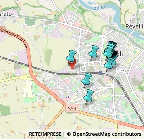 Mappa Via Don Luigi Maggi, 26900 Lodi LO, Italia (0.9205)