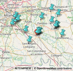 Mappa Via Don Luigi Maggi, 26900 Lodi LO, Italia (14.7435)
