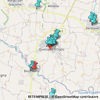Mappa Via Pastore, 25027 Quinzano d'Oglio BS, Italia (2.0585)