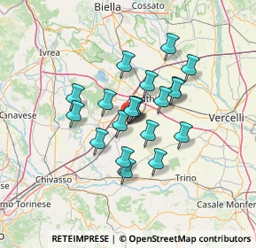 Mappa Vicolo della Stazione, 13041 Bianzè VC, Italia (9.8865)