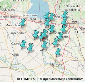 Mappa Via Trentino, 46049 Volta Mantovana MN, Italia (10.857)