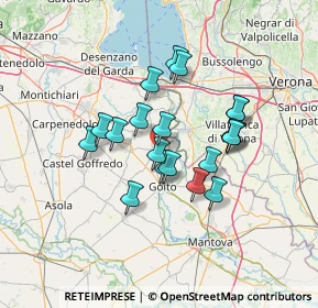 Mappa Via Trentino, 46049 Volta Mantovana MN, Italia (10.928)