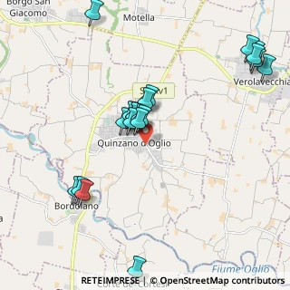 Mappa Via Luigi Cadorna, 25027 Quinzano d'Oglio BS, Italia (2.0865)
