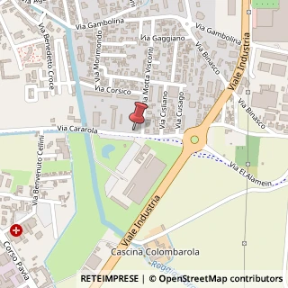 Mappa Via Cararola, 66, 27029 Vigevano, Pavia (Lombardia)