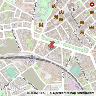 Mappa Via Nino dall'Oro, 14, 26900 Lodi, Lodi (Lombardia)