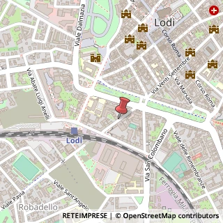 Mappa Via Nino Dall'Oro,  31, 26900 Lodi, Lodi (Lombardia)