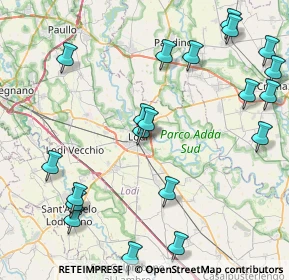 Mappa Via Lago D'Iseo, 26900 Lodi LO, Italia (10.2795)