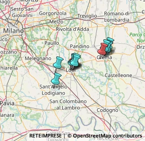Mappa Via Lago D'Iseo, 26900 Lodi LO, Italia (7.94)