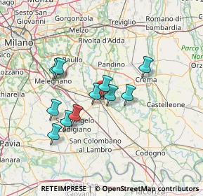 Mappa Via Lago D'Iseo, 26900 Lodi LO, Italia (11.48909)