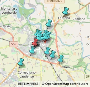 Mappa Via Cremonesi Secondo, 26900 Lodi LO, Italia (1.2245)