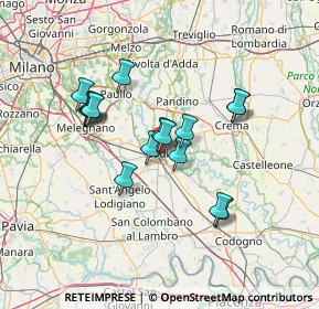 Mappa Via Cremonesi Secondo, 26900 Lodi LO, Italia (11.55688)