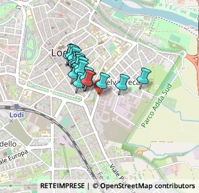 Mappa Via Cremonesi Secondo, 26900 Lodi LO, Italia (0.291)