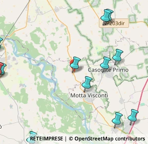 Mappa Via Privata Ferruccio Parri, 20080 Besate MI, Italia (7.02)